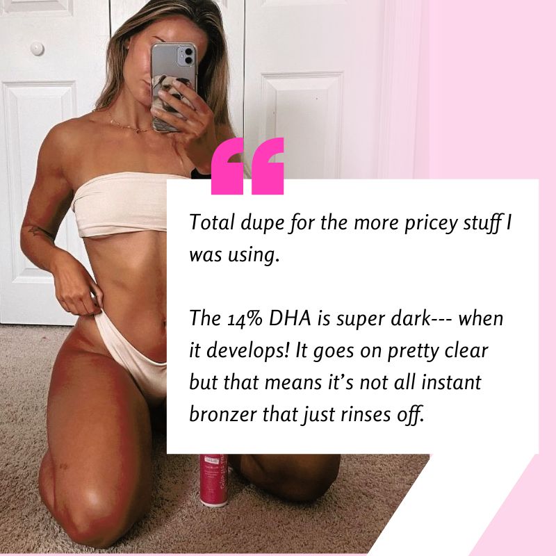 14% DHA Ultra Bronze Self Tanning Mousse